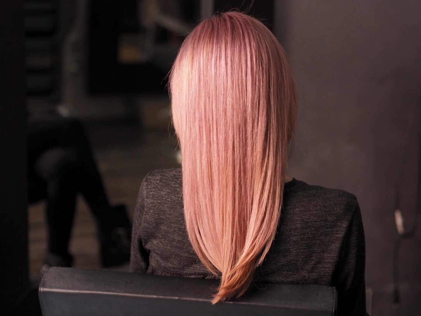 pink hair růžové vlasy přeliv
